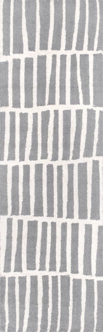 2' x 6' Irregular Parallel Bars Rug primary image