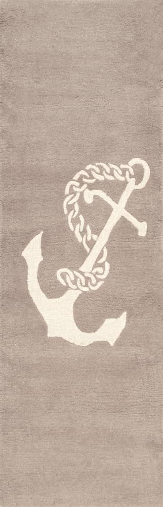 2' x 6' Nautical Anchor Rug primary image