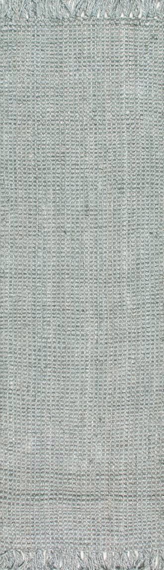 2' 6" x 8' Chunky Jute Tasseled Rug primary image