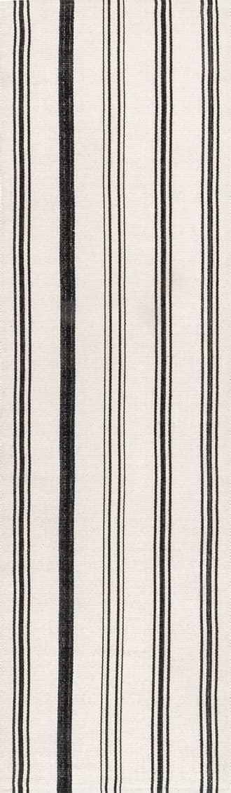 2' x 8' Yarrow Cotton Striped Rug primary image