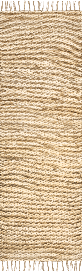 2' x 8' Dahlia Handspun Jute with Tassels Rug primary image