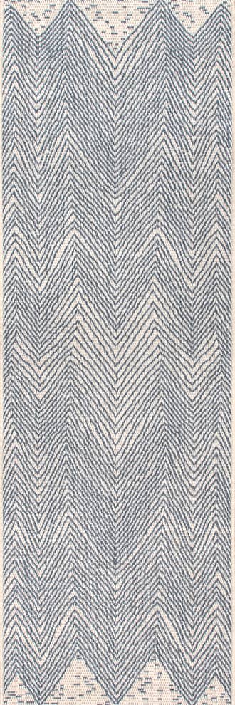 2' x 12' Wavy Chevron Indoor/Outdoor Rug primary image