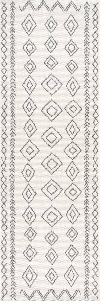 2' x 12' Moroccan Diamonds Indoor/Outdoor Rug primary image
