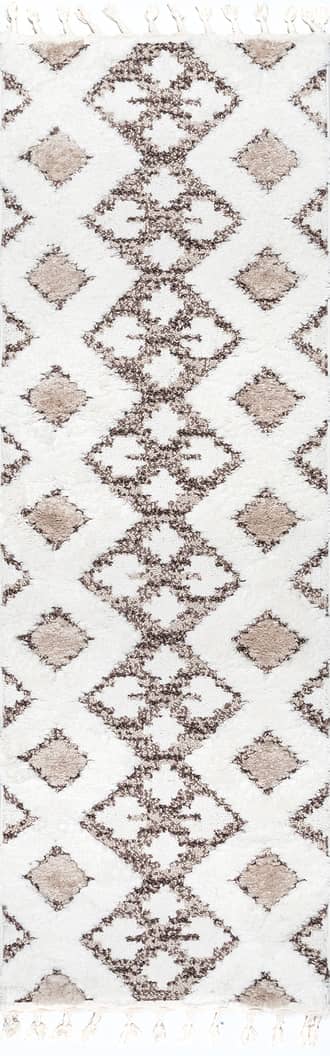 2' 8" x 8' Lucia Textured Aztec Trellis Rug primary image