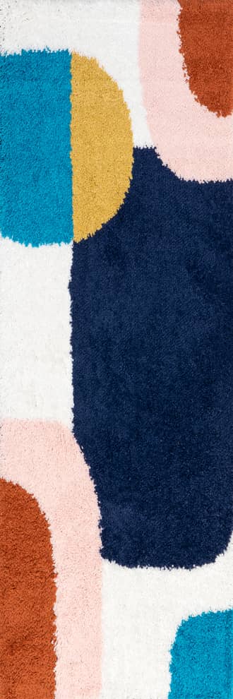 2' 6" x 6' Kathyrn Shag Shapes Rug primary image