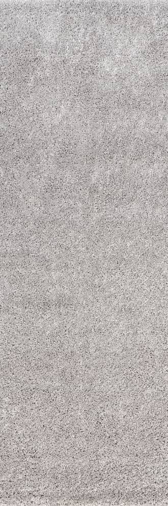 2' 6" x 6' Plush Solid Shaggy Rug primary image