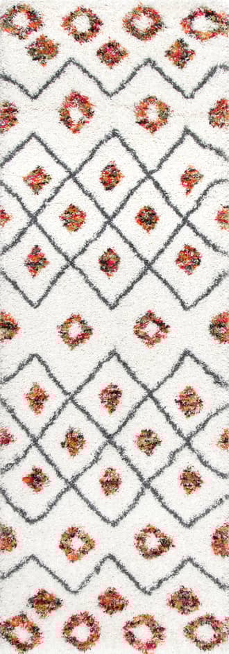 2' 8" x 8' Expo Shag Diamond Rug primary image