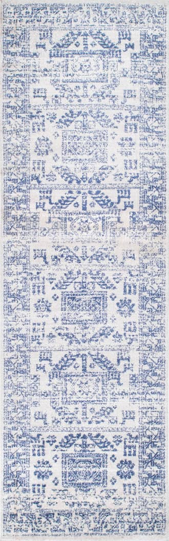 2' 6" x 8' Paneled Geometric Rug primary image