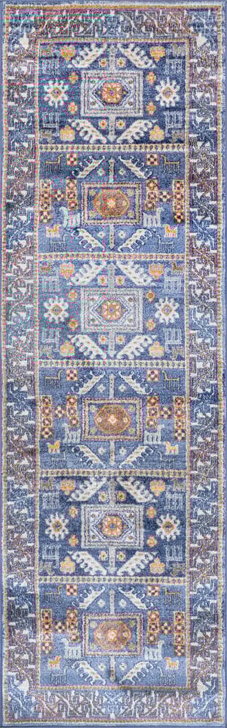2' 6" x 6' Paneled Geometric Rug primary image