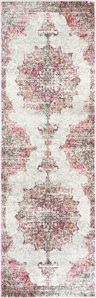2' 8" x 12' Sunny Wildflower Medallion Rug primary image