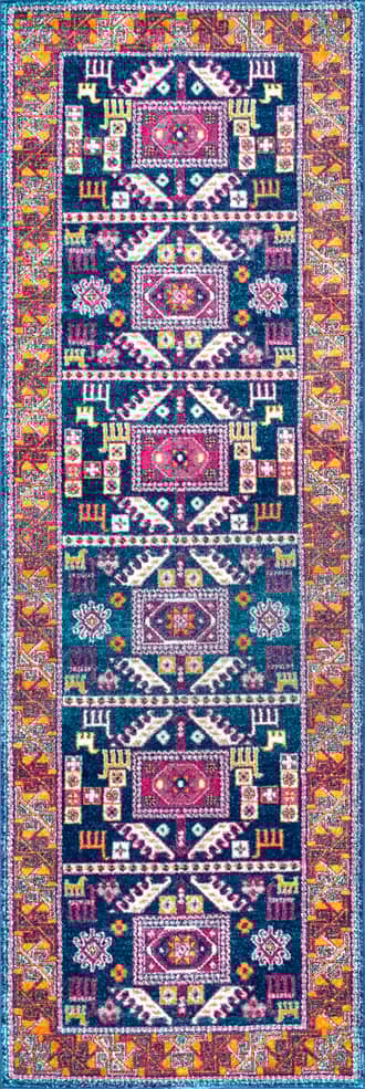 2' 8" x 8' Paneled Geometric Rug primary image