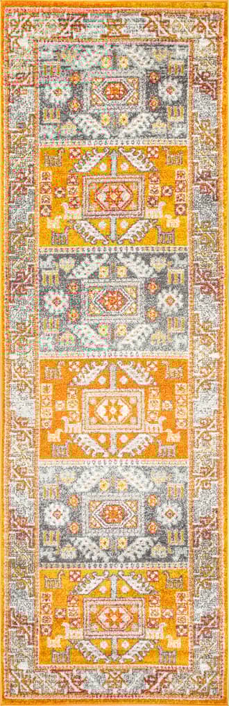 2' 8" x 8' Paneled Geometric Rug primary image