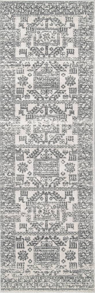 2' 8" x 8' Paneled Geometric Rug primary image