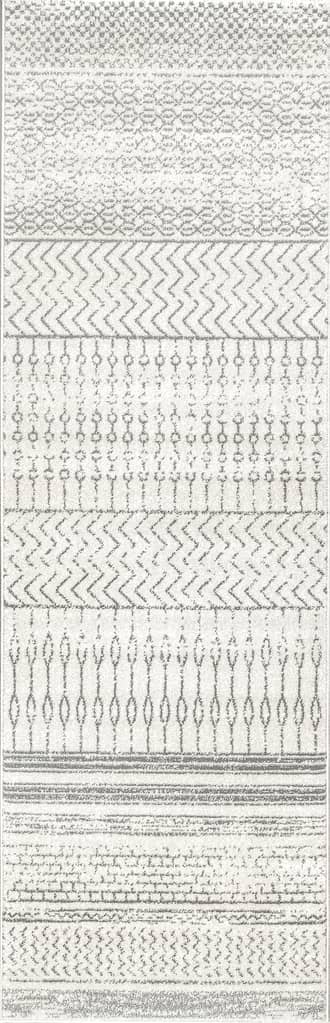 2' 8" x 12' Banded Abacus And Stripes Rug primary image