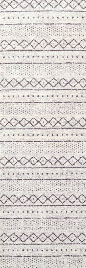 2' 8" x 8' Striped Geometric Rug primary image