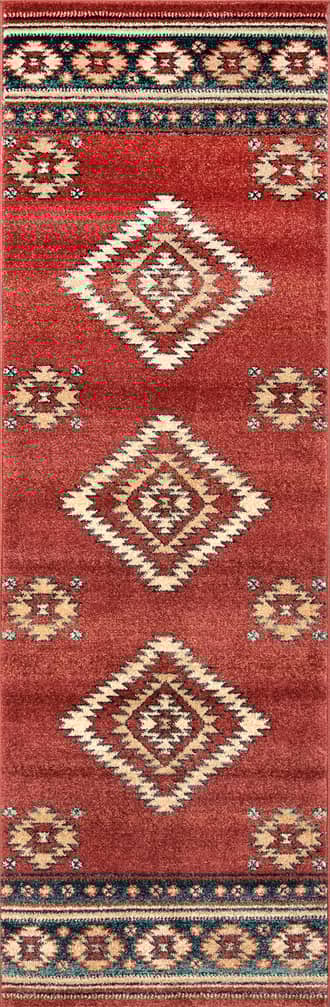 2' 8" x 8' Southwestern Diamond Rug primary image