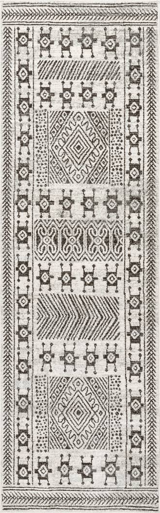 Zara Geometric Paneled Rug primary image