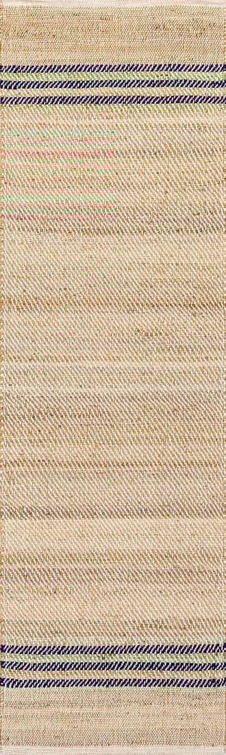 Meadow Striped Jute Flatweave Rug primary image