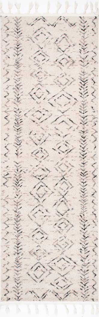 2' 6" x 6' Moroccan Diamonds Tassel Rug primary image