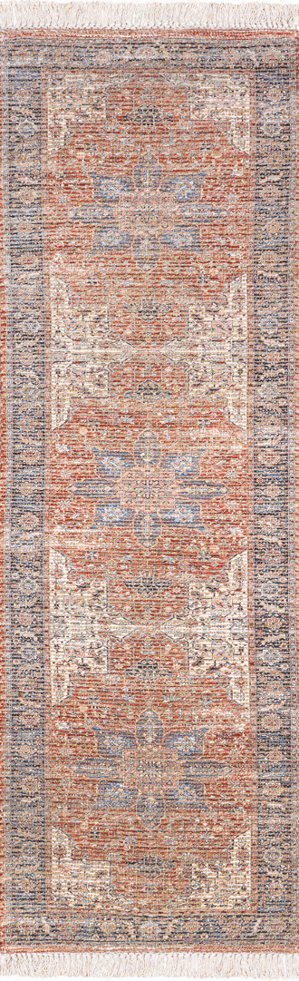 2' x 8' Lennox Medallion Tassel Rug primary image