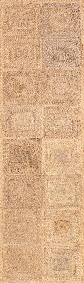Juniper Jute Tiled Rug primary image