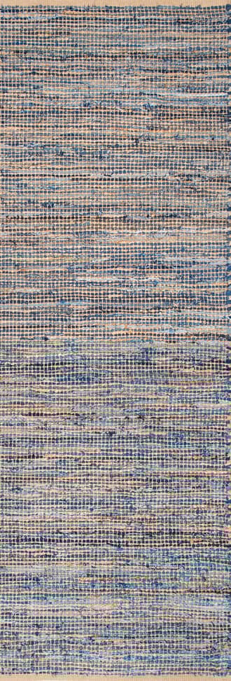 2' 6" x 6' Jute And Denim Crosshatch Rug primary image