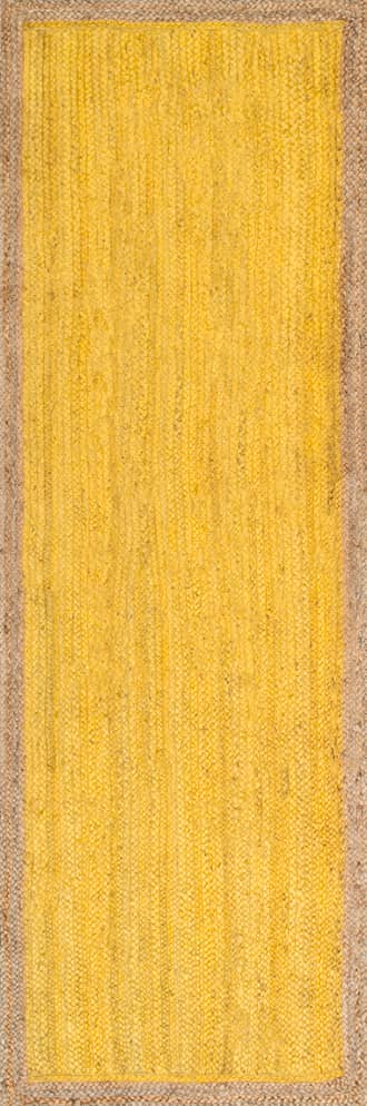 2' 6" x 8' Jute Simple Border Rug primary image
