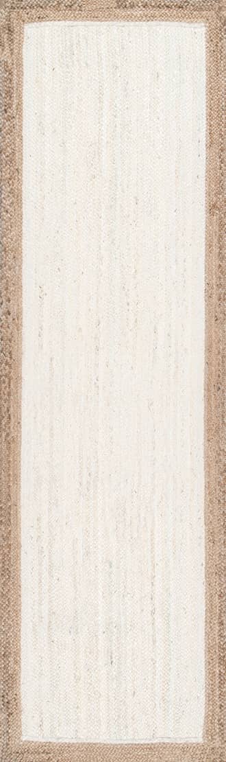 2' 6" x 6' Jute Simple Border Rug primary image