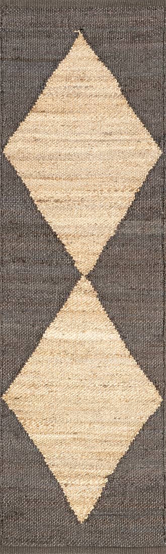 2' 6" x 6' Jute Harlequin Trellis Rug primary image