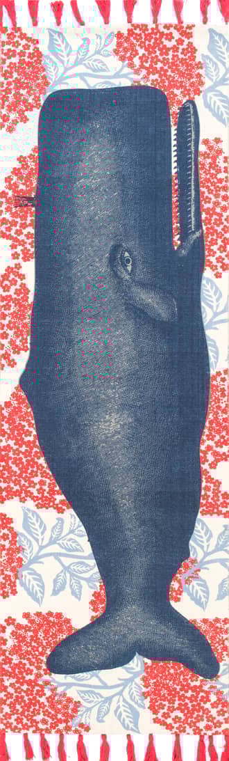 2' 8" x 8' Whale Seascape Rug primary image