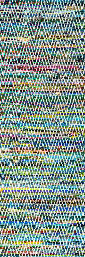 2' 6" x 6' Maxine Chromatic Chevron Rug primary image
