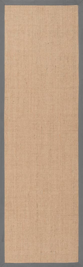2' 6" x 12' Sisal Border Rug primary image