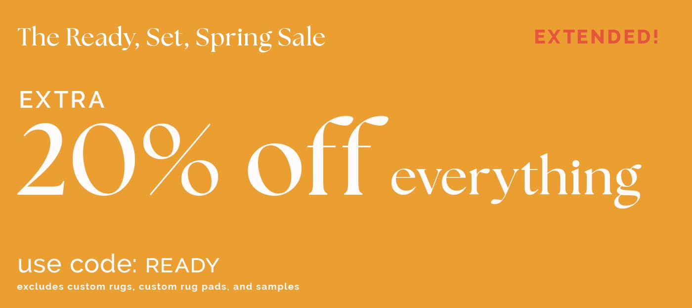 The Ready, Set, Spring Sale Extended