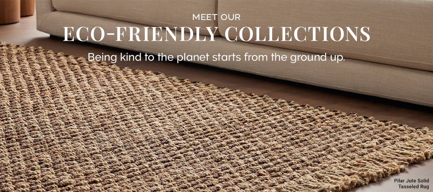 Eco-Friendly Rugs Banner