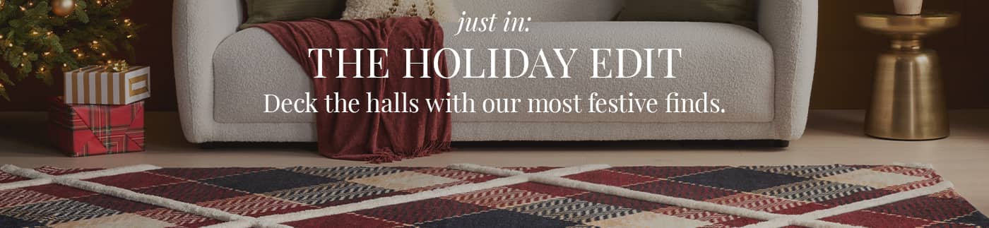 The Holiday Edit Banner