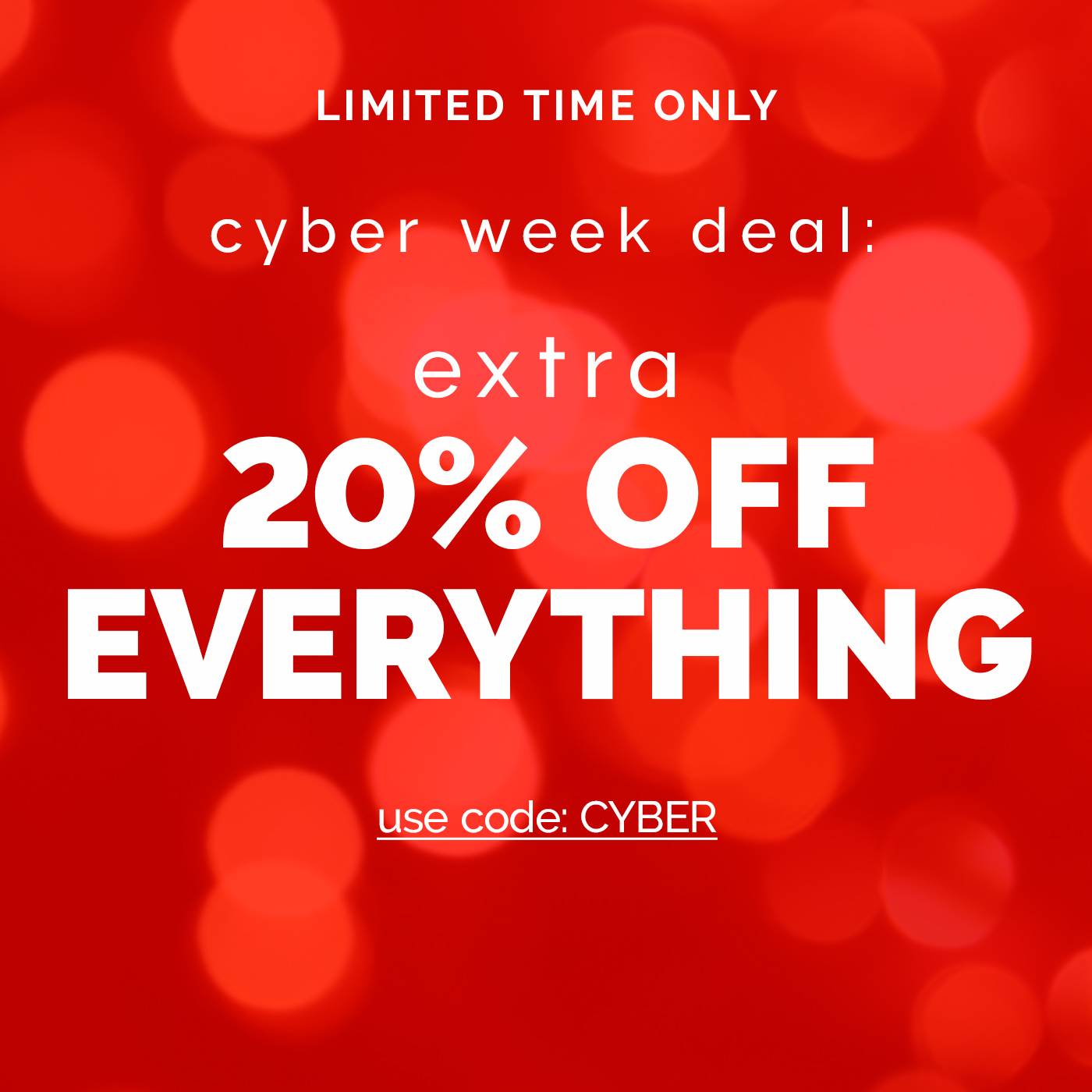 Cyber Week Deals Banner (Primary) 