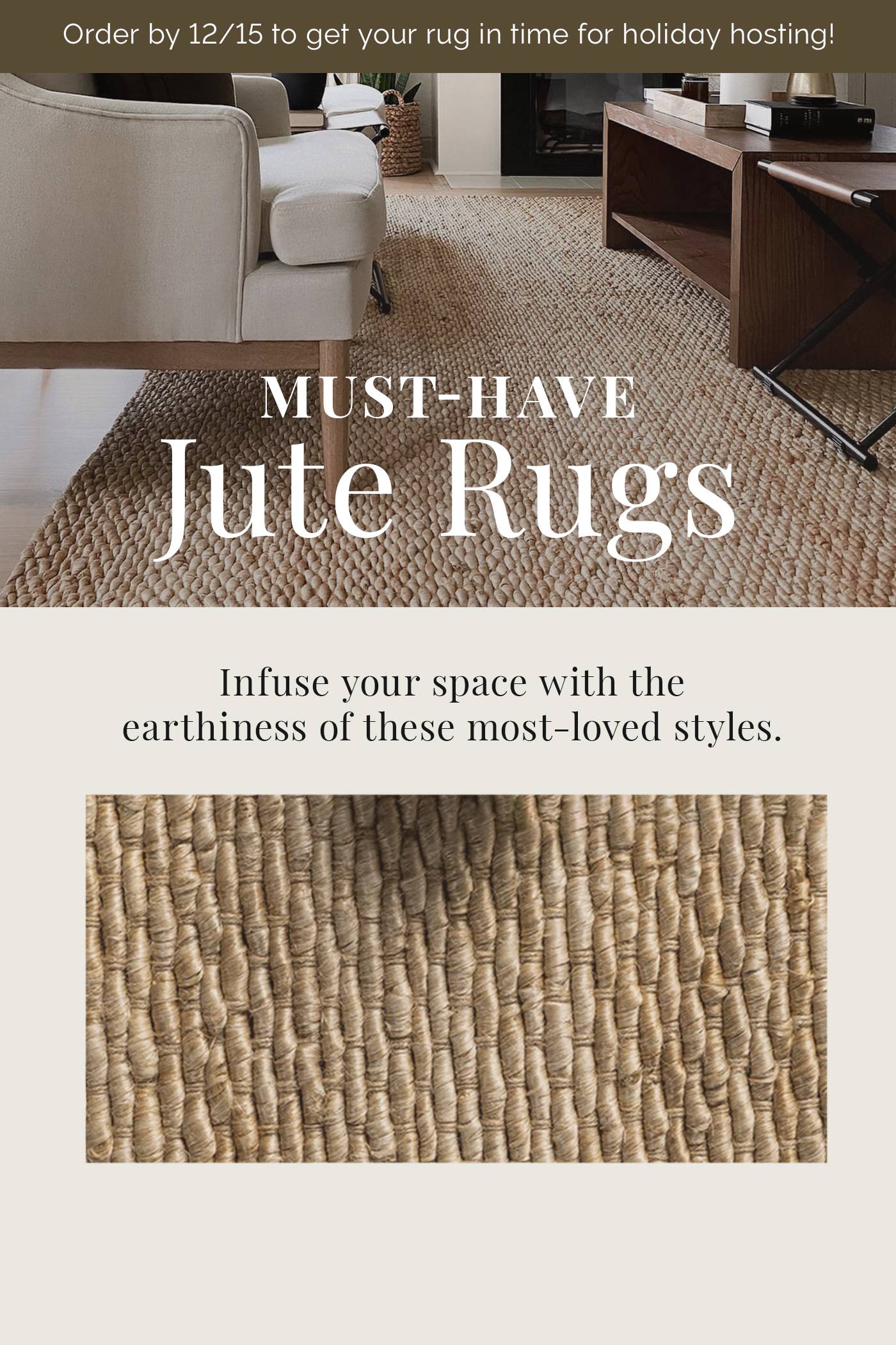 Must-Have Jute Rugs (Primary) 