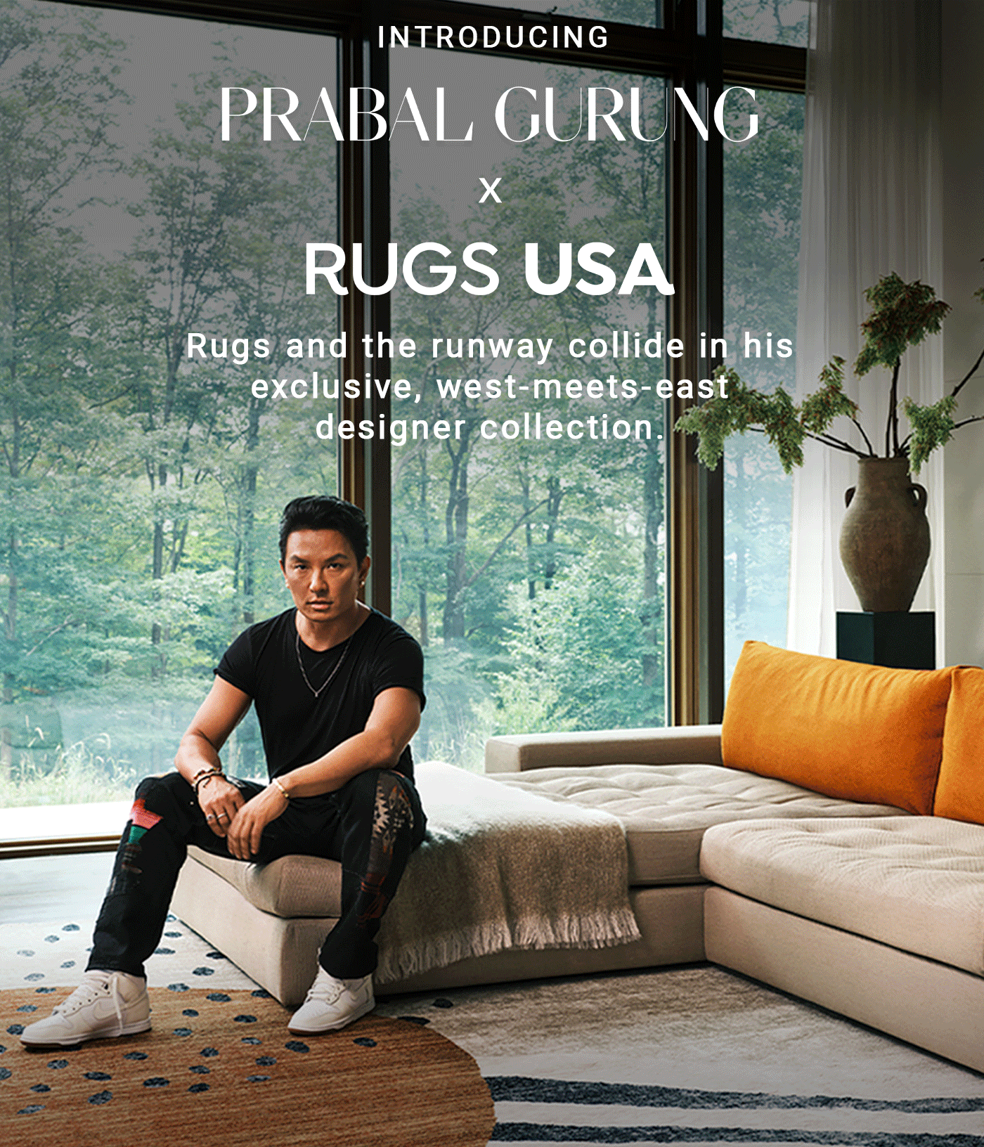 Prabal Gurung x Rugs USA Banner