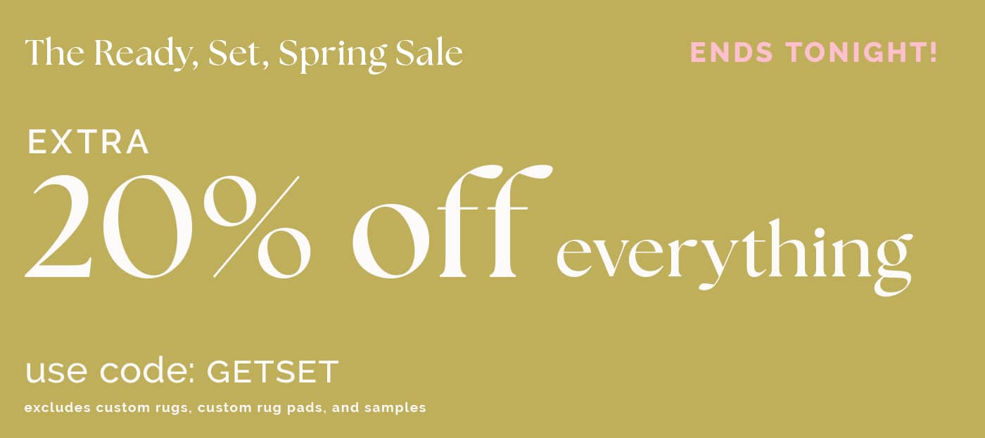 The Ready, Set, Spring Sale