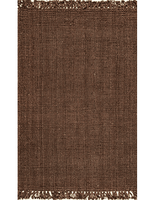 Maui Chocolate Chunky Jute Tasseled