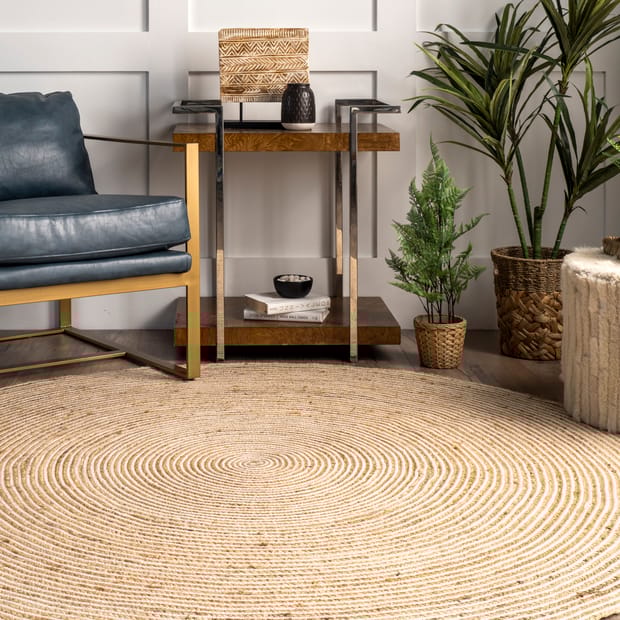 Maui Kate Jute Braided Natural Rug