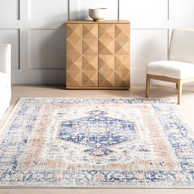 Factoria Florid Dreams Blue Rug