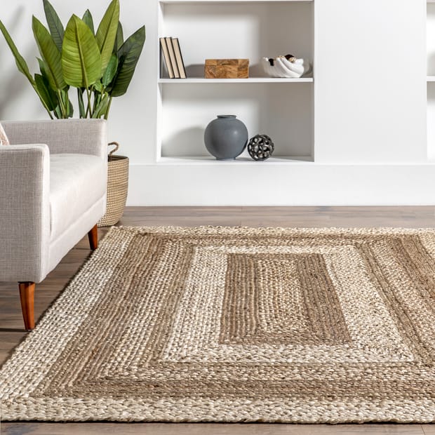 Maui Braided Bengal Jute Natural Rug
