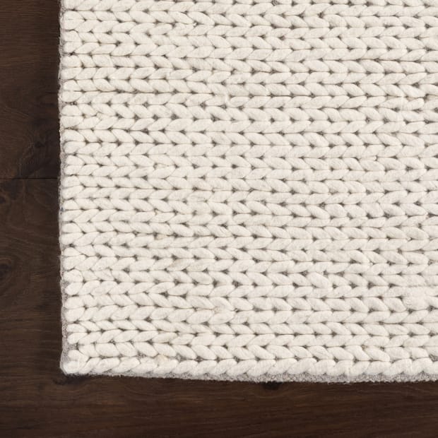 Cozy Wools Veronica Wool Braided Off White Rug