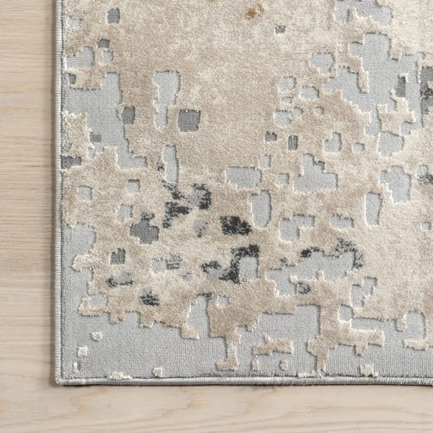 Whisper Mottled Abstract Beige Rug