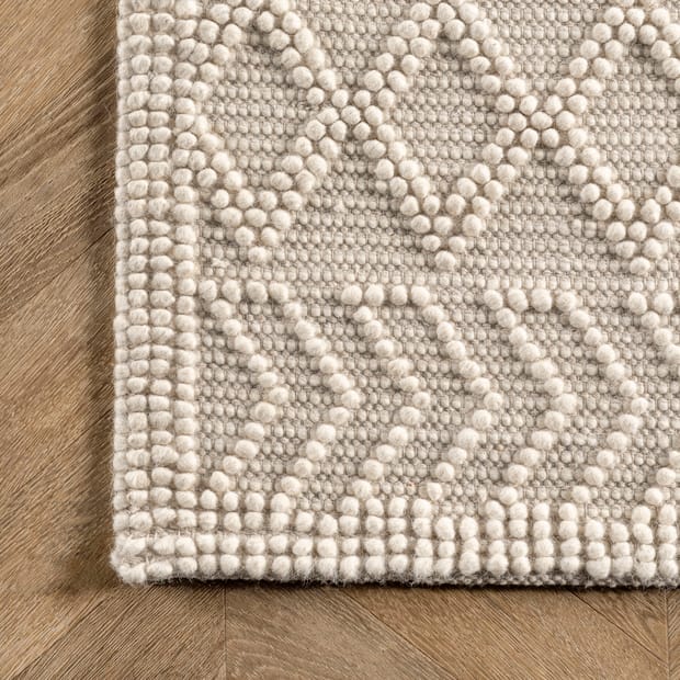 Pearla Argyle Trellis Ivory Rug