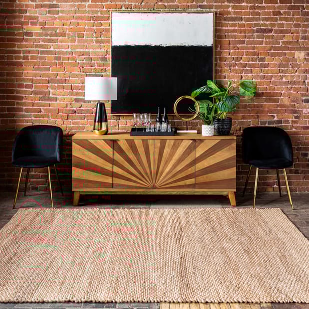 Natura Handspun Jute Natural Rug