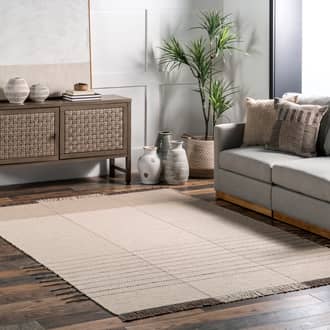 Luanne Wool Wavering Stripes Rug secondary image