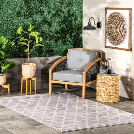 RugsUSA Isabelle Trellis Washable Rug RugsUSA Isabelle Trellis Washable Rug