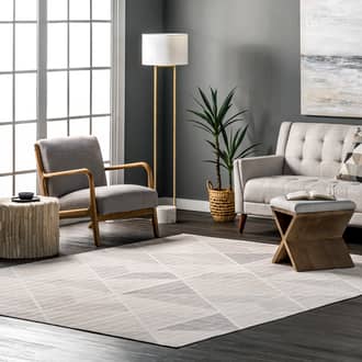 Stassi Washable Shaded Tiles Rug secondary image